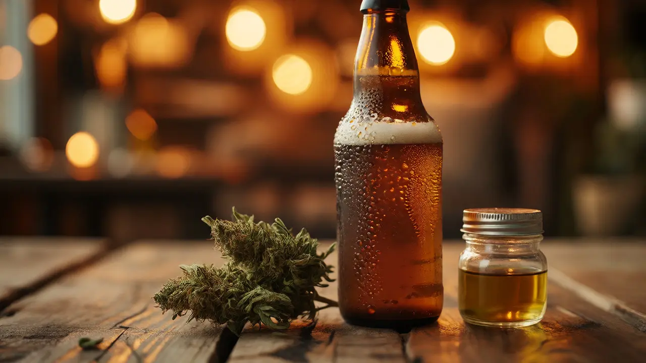 Jaký alkohol se nejlépe kombinuje s konopím? Průvodce párováním