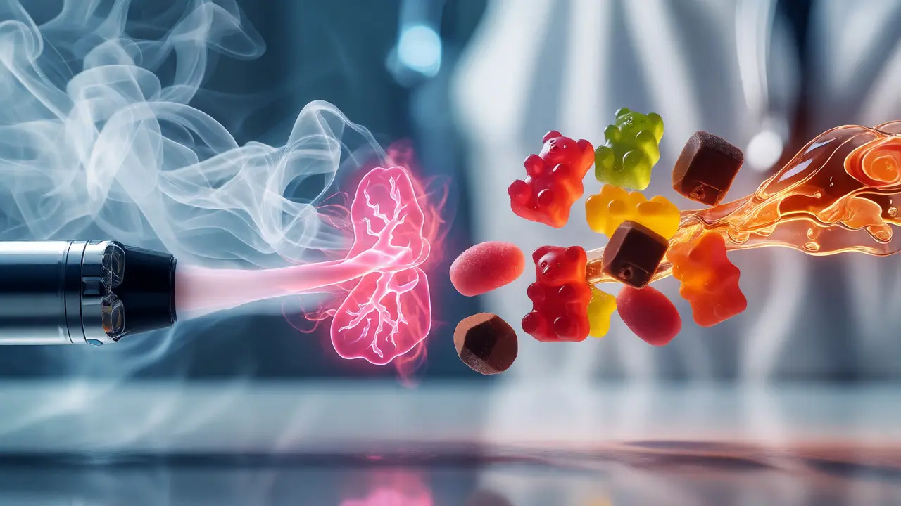Jídlo versus vaping: Co je bezpečnější pro vaše plíce?
